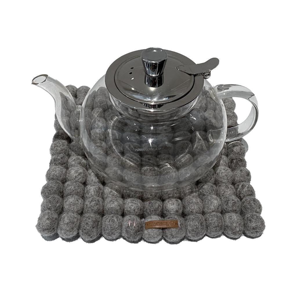 Square Ball Trivet - Grey