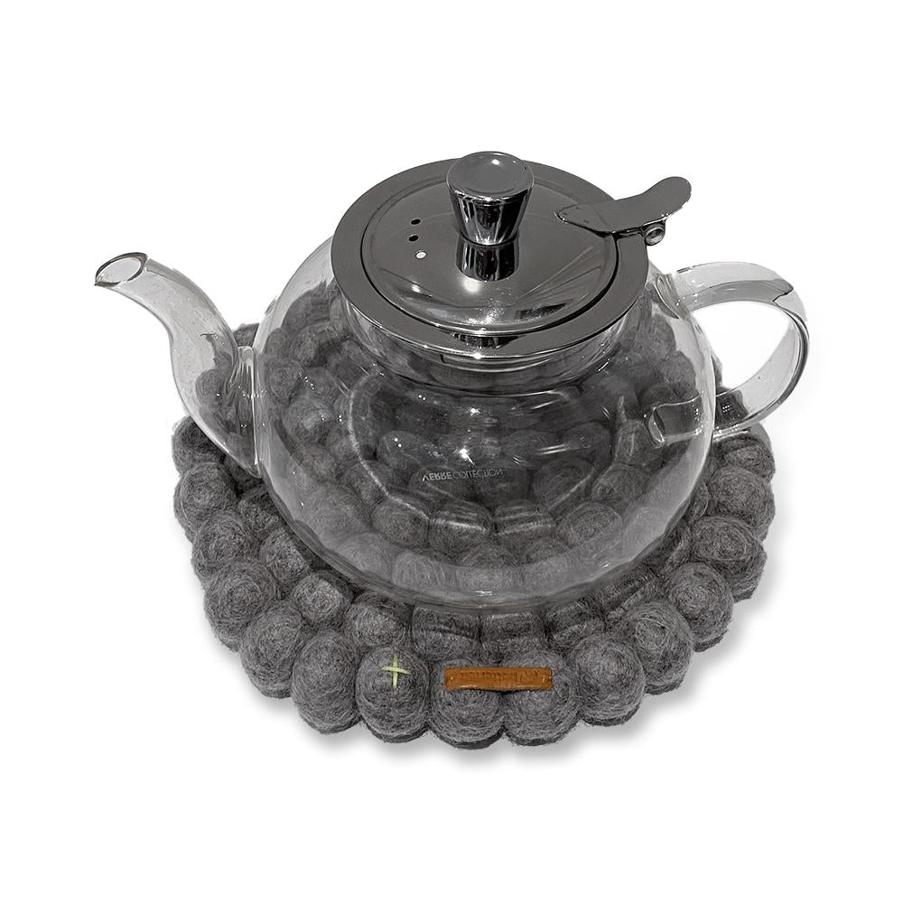 Round Ball Trivet - Grey