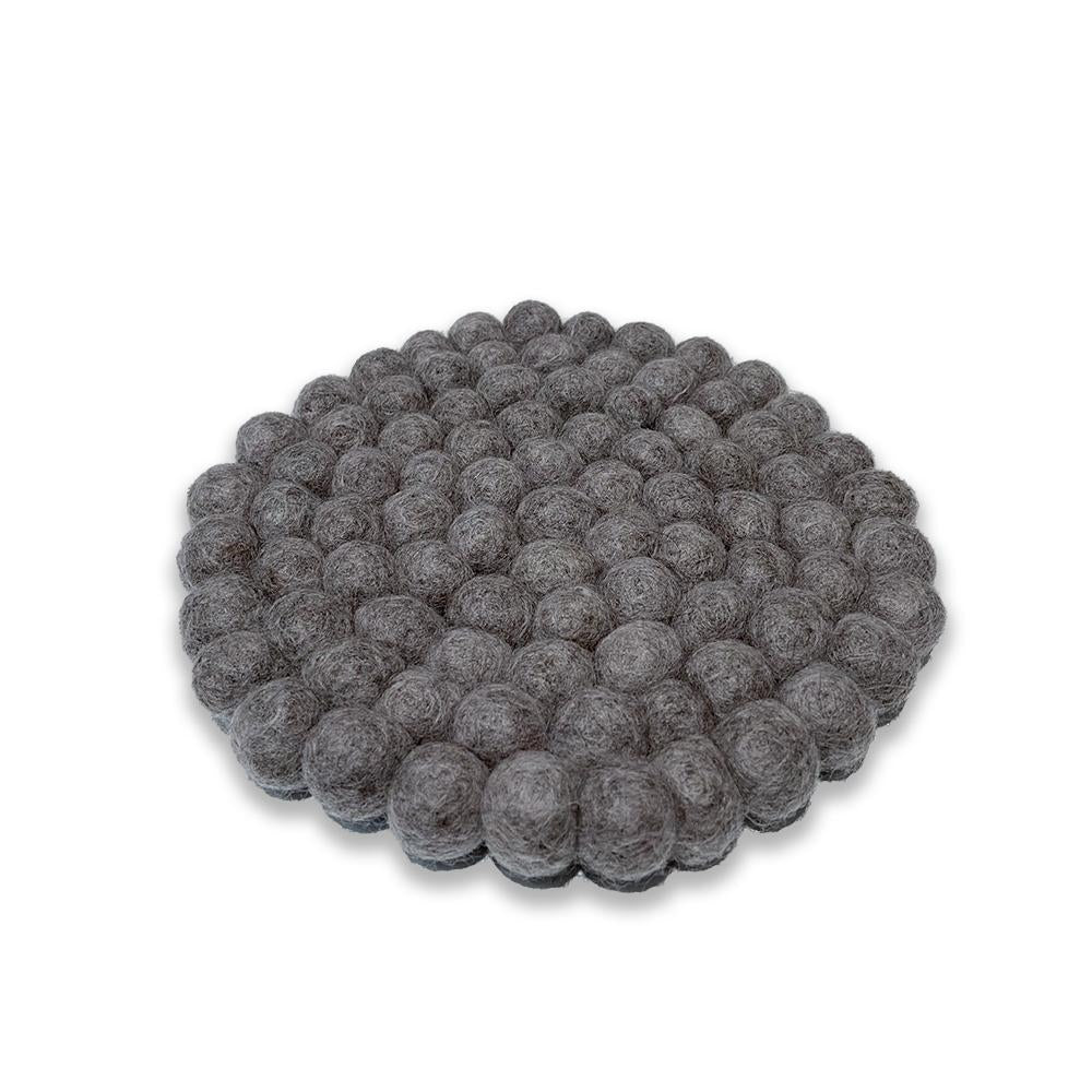 Round Ball Trivet - Grey