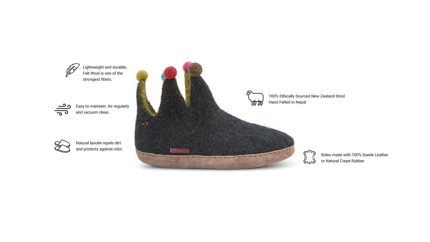 The Benefits Of Betterfelt Wool Felt Slippers With Jester
