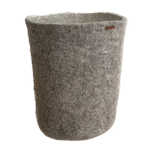 Felt Storage Basket - Grey