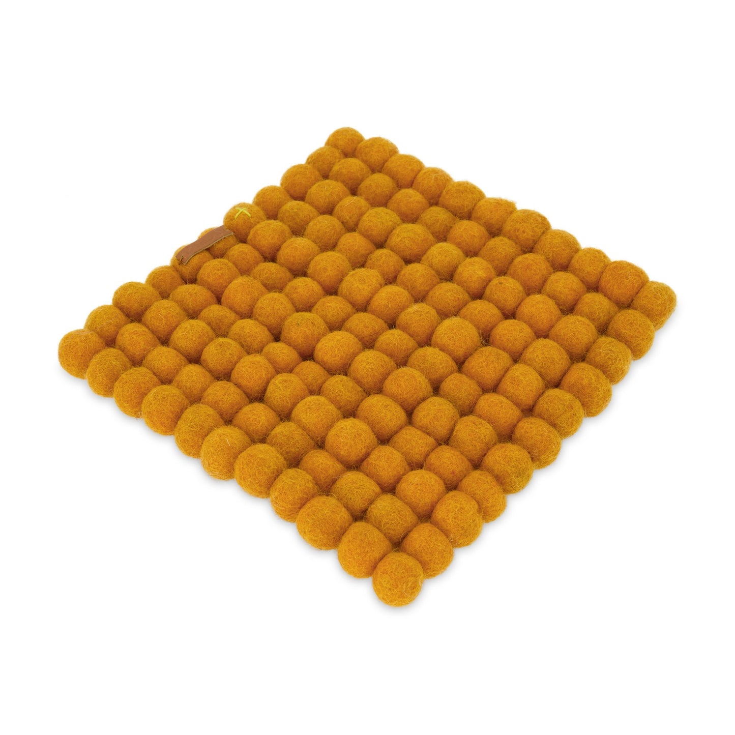 Square Ball Trivet - Orange