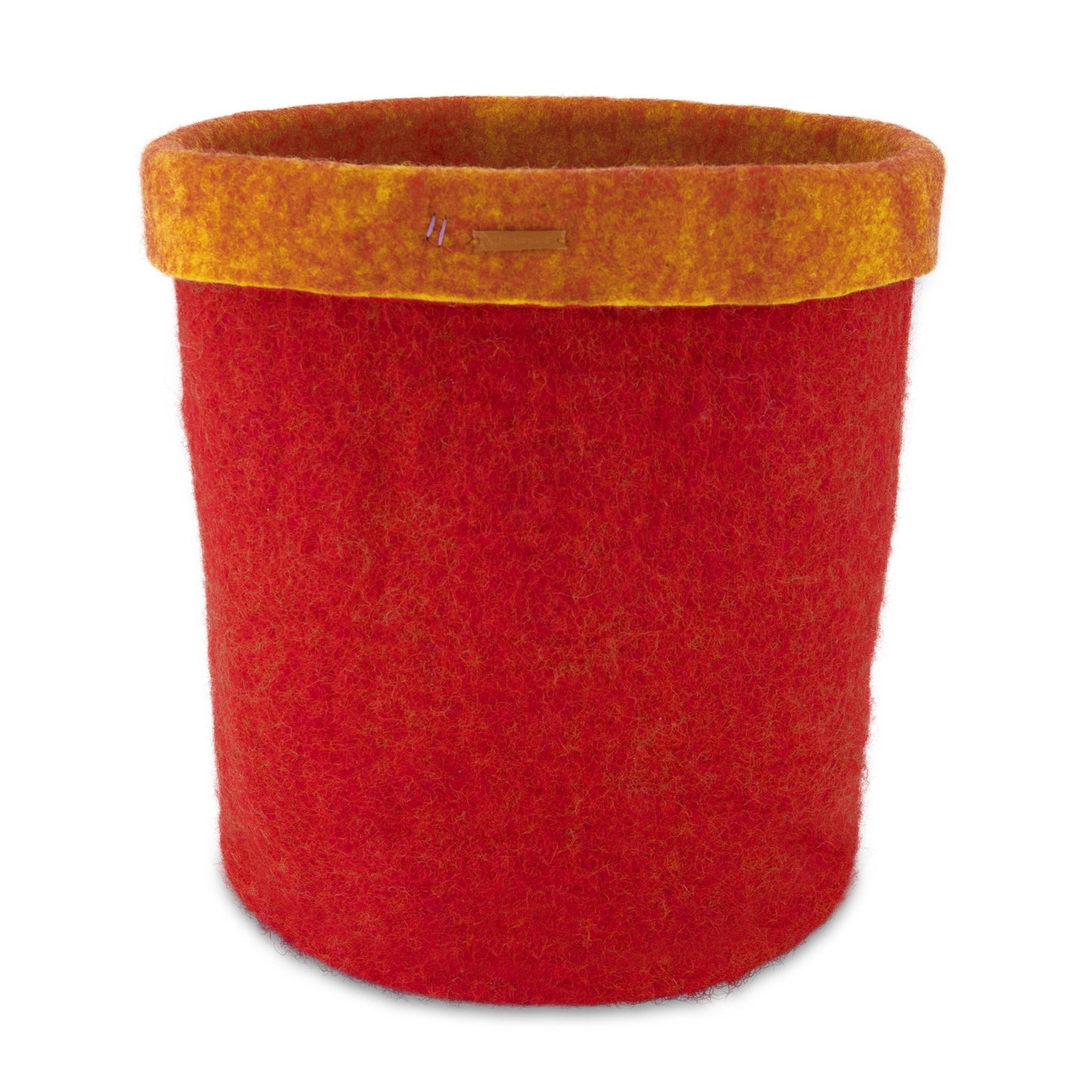 Felt Storage Basket - Red