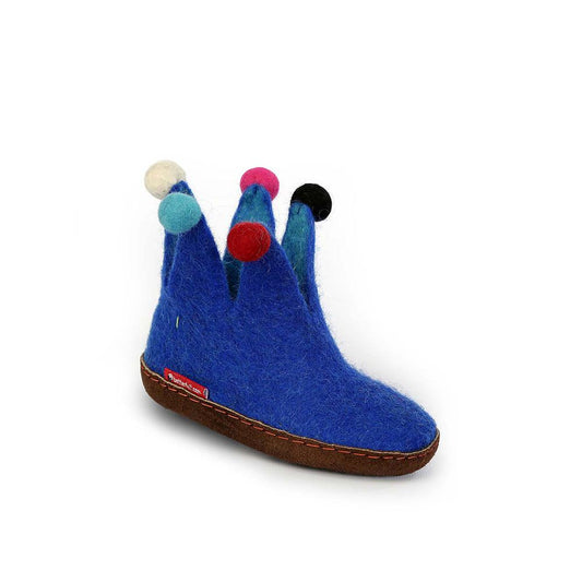 The Jester for Kids - Blue with Leather