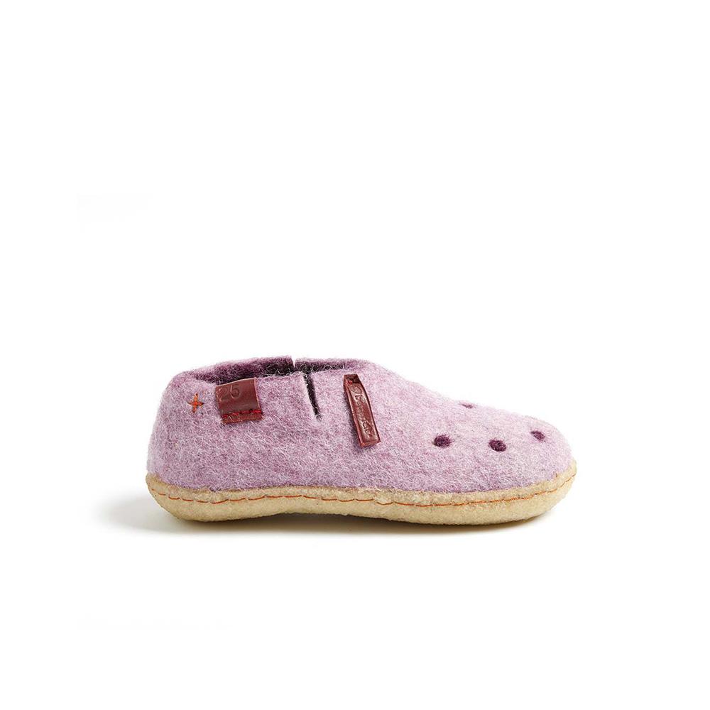 Classic Shoe for Kids - Pink with Rubber