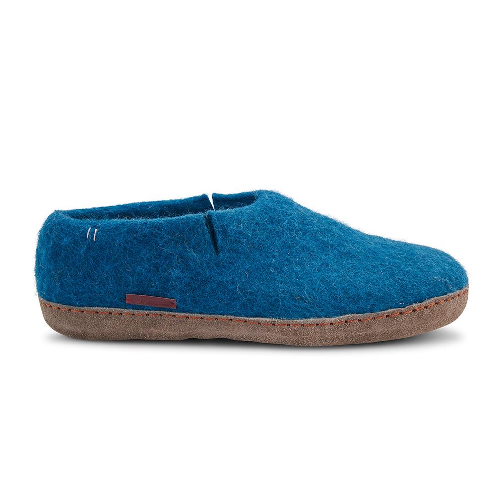 Classic Shoe - Steel Blue with Leather