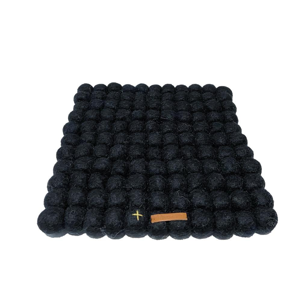 Square Ball Trivet - Black